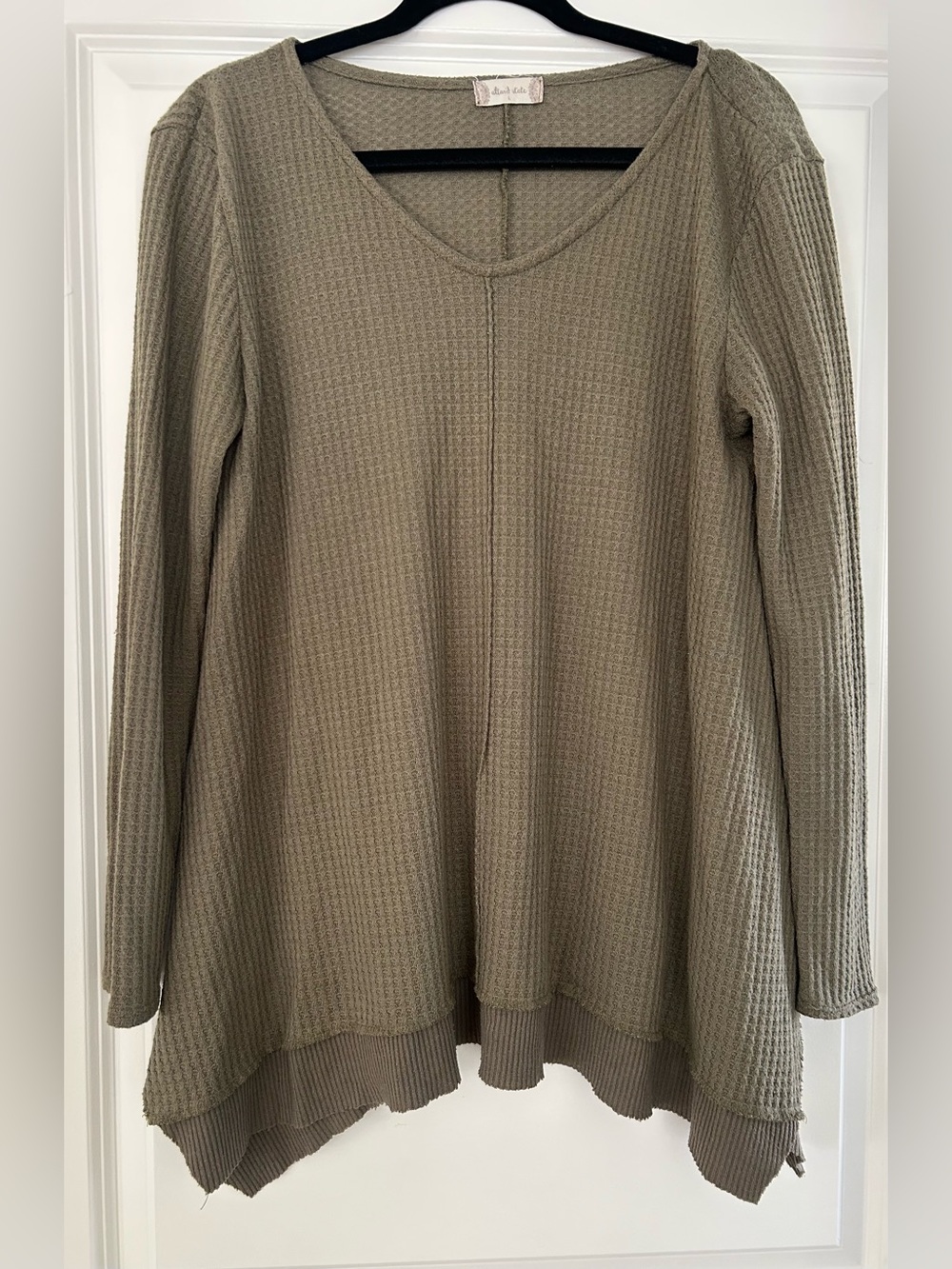 Altar'd State Waffle-Knit Tunic